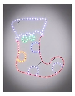 45X41CM Dewdrop Christmas Stocking Silhouette