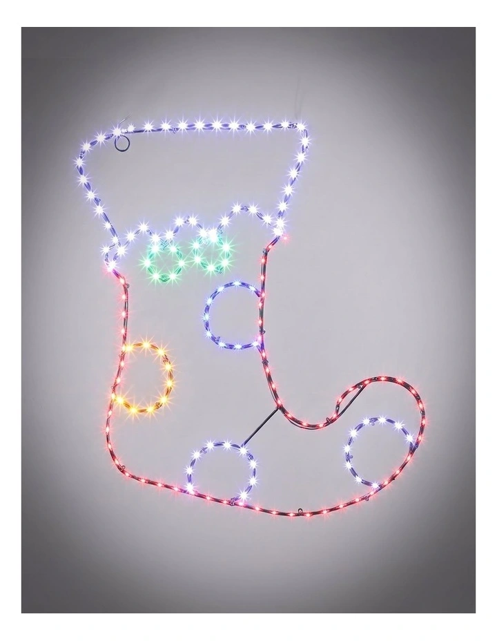 45X41CM Dewdrop Christmas Stocking Silhouette image 1