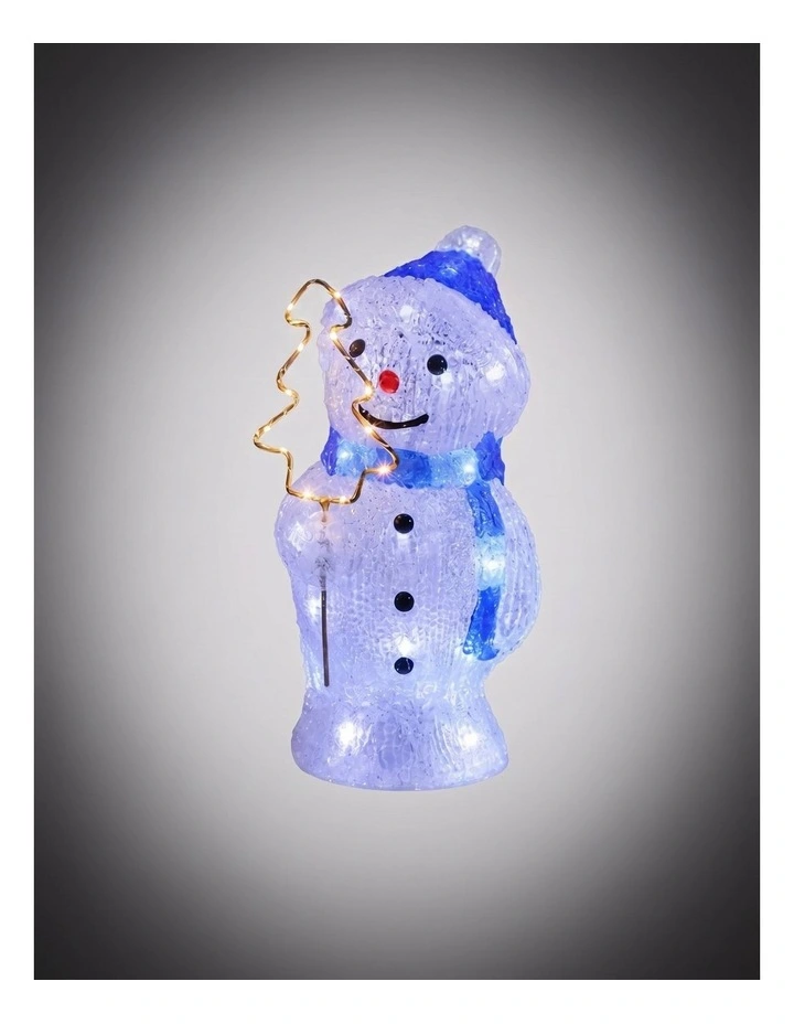 30cm Acrylic Snowman image 1