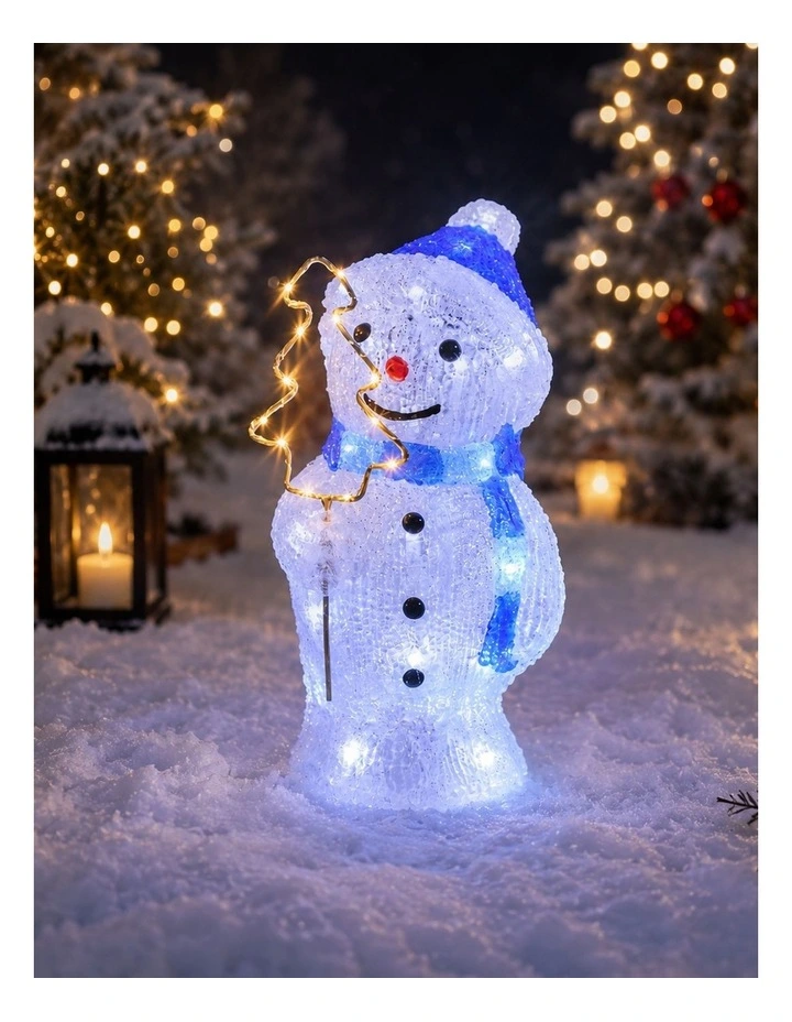30cm Acrylic Snowman image 2