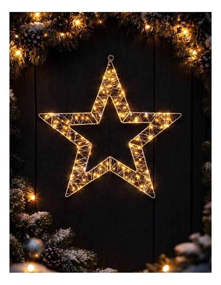 45CM Mesh Star Warm White image 2