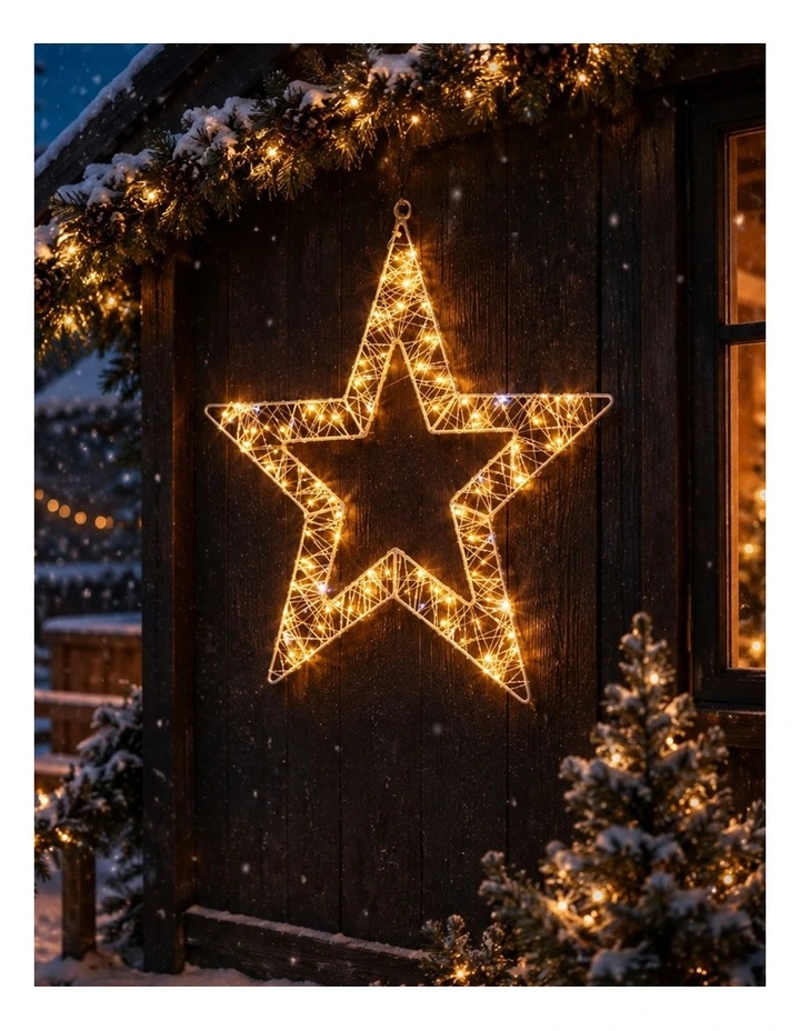 45CM Mesh Star Warm White image 3