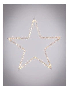 1M Star with shooting Effect Amber   Warm White