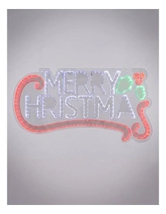 Hanging Infinity Merry Christmas - H47cm