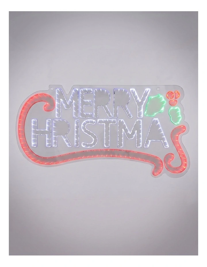 Hanging Infinity Merry Christmas - H47cm image 1