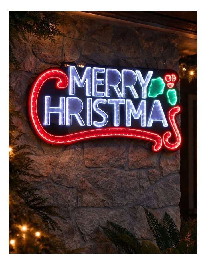 Hanging Infinity Merry Christmas - H47cm image 2