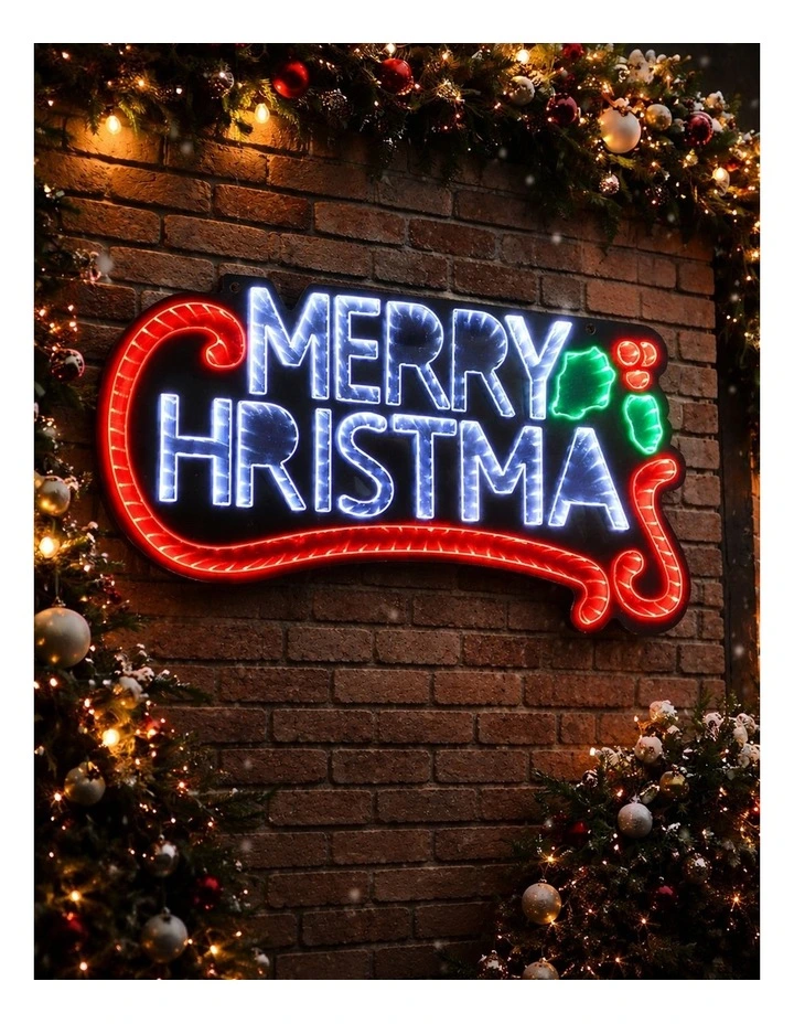 Hanging Infinity Merry Christmas - H47cm image 3