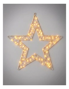 45CM Mesh Star Amber