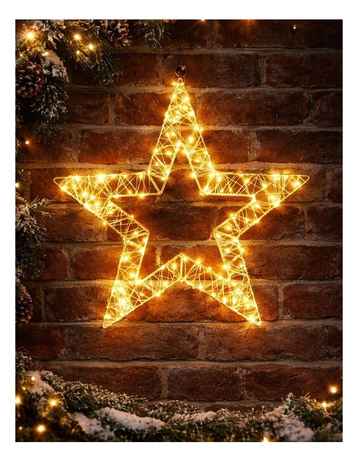 45CM Mesh Star Amber image 2