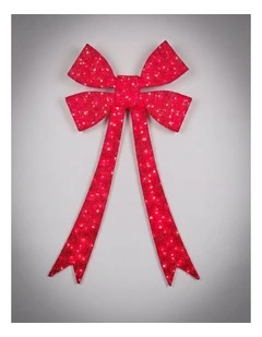 Red Light Up Bow Small