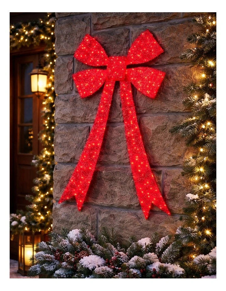 Red Light Up Bow Small image 2