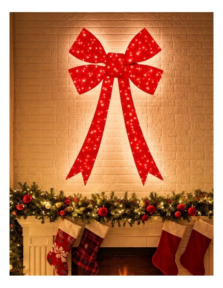 Red Light Up Bow Small image 3