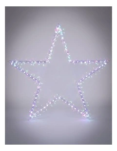1M Star with shooting Effect Candy Colour White