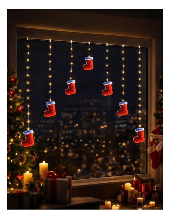 1.2x1.2m Curtain Light With Infinity Stocking image 3