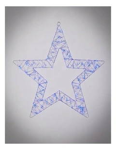45CM Mesh Star Blue