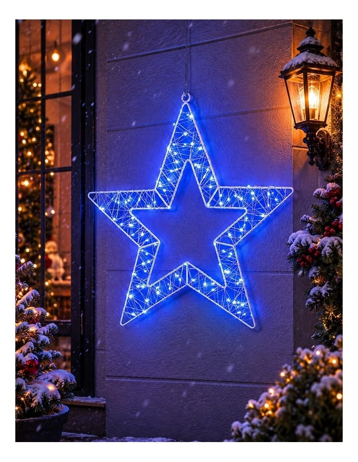 45CM Mesh Star Blue image 2