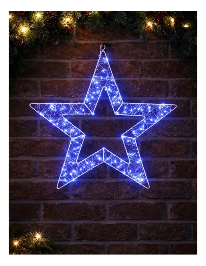 45CM Mesh Star Blue image 3