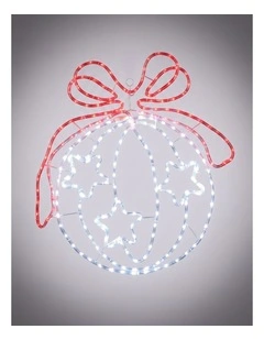 79x74CM Christmas Bauble Silhouette