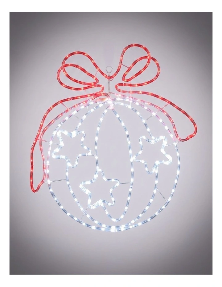 79x74CM Christmas Bauble Silhouette image 1