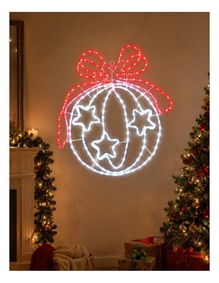 79x74CM Christmas Bauble Silhouette image 3