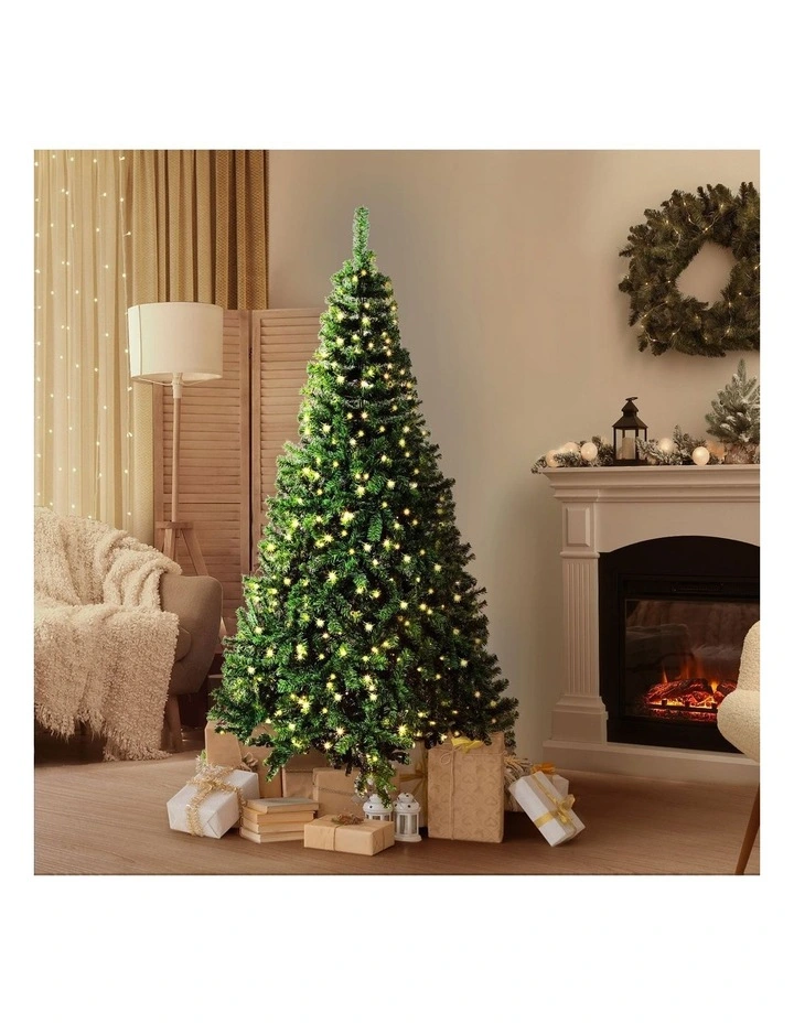 Tinseltown LED Christmas Tree 1.8M 6FT Xmas Trees Decorations Green image 4