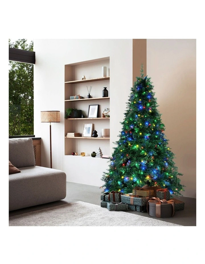 Tinseltown LED Christmas Tree 1.8M 6FT Multi Colour Lights 8 Flash Modes image 5