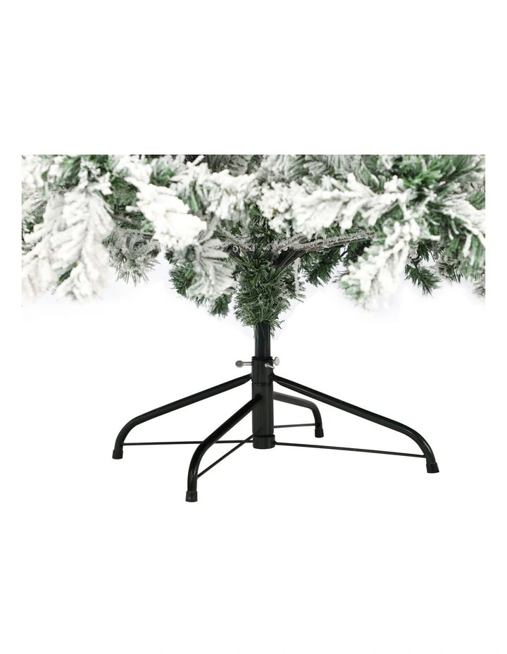 Tinseltown Christmas Tree 1.8M 6FT Xmas Trees Decor White Snow Flocked image 7