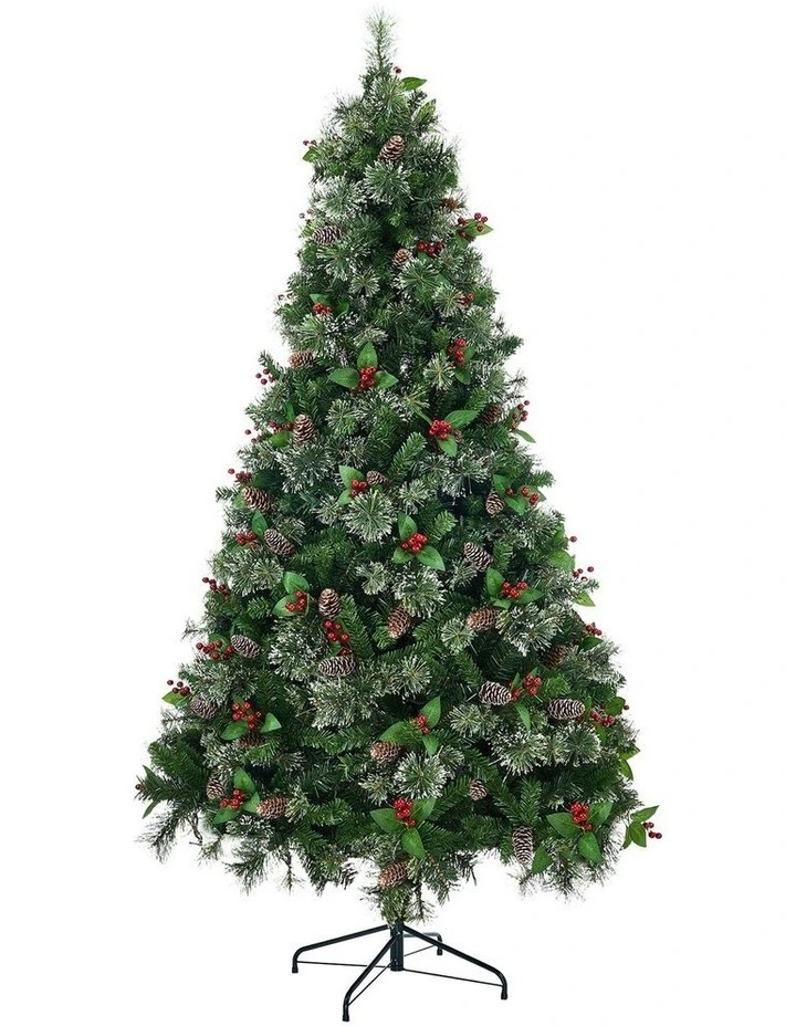 Tinseltown LED Christmas Tree 1.8M 6FT with Lights Ornaments Xmas Decor Green image 2