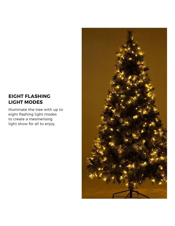 Tinseltown LED Christmas Tree 1.8M 6FT with Lights Ornaments Xmas Decor Green image 6