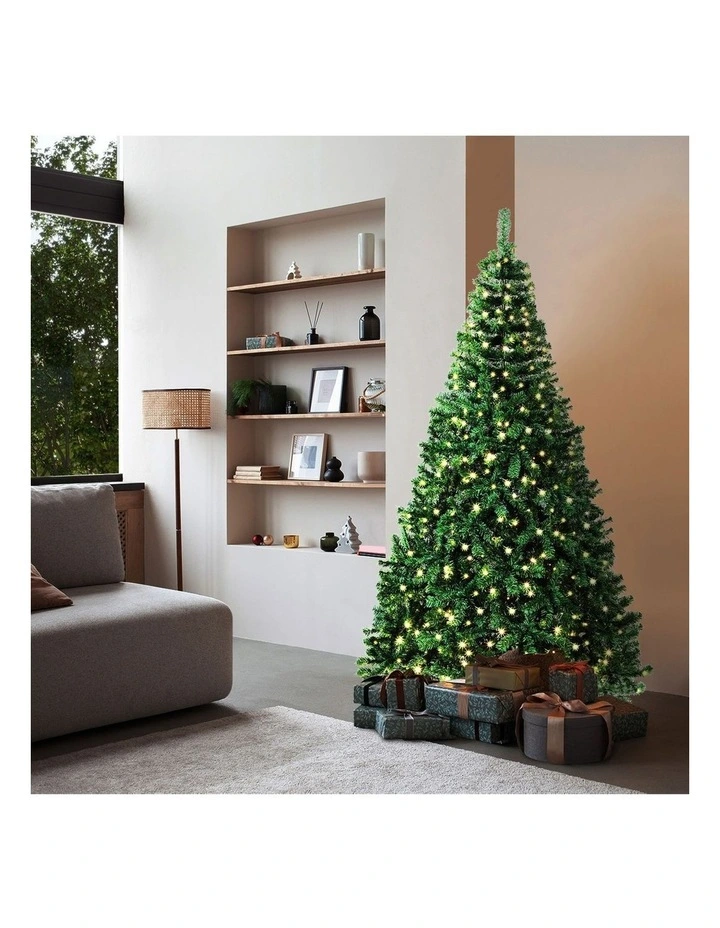 Tinseltown LED Christmas Tree 1.8M 6FT Xmas Trees Decorations Green 830 Tips image 5