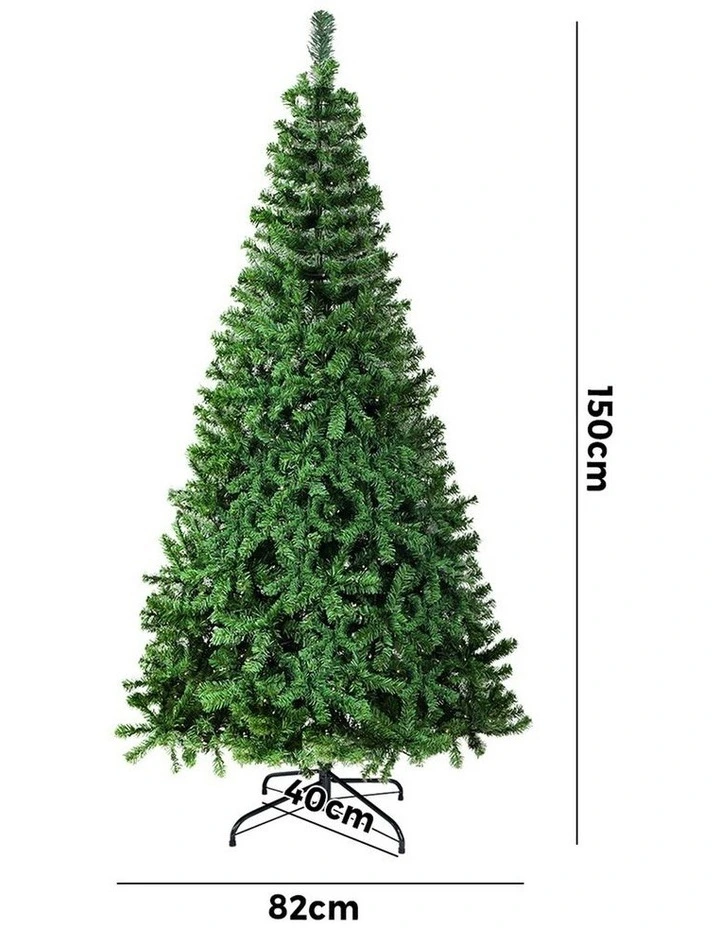 Tinseltown Christmas Tree 1.5M 5FT Xmas Trees Decorations Green image 3