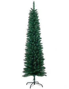 Tinseltown Slim Christmas Tree 1.8M 6FT Xmas Trees Decoration Green