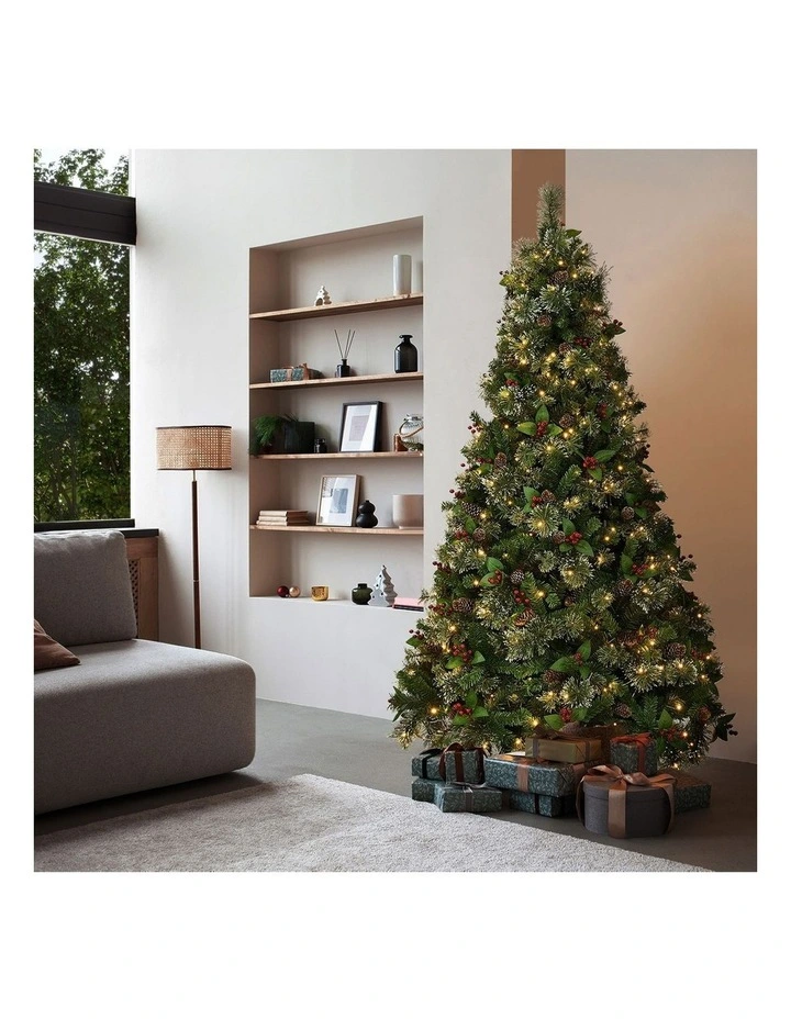 Tinseltown LED Christmas Tree 2.1M 7FT with Lights Ornaments Xmas Decor Green image 5