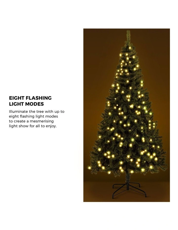Tinseltown LED Christmas Tree 2.1M 7FT Xmas Trees Decorations Green image 6