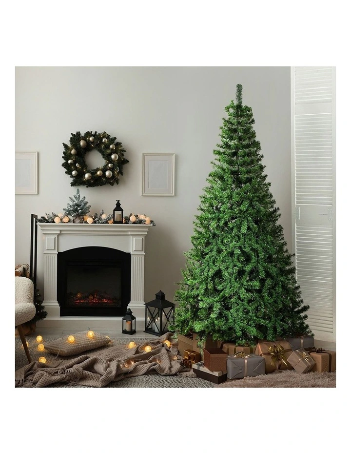 Tinseltown Christmas Tree 2.4M 8FT Xmas Trees Decorations Green image 4