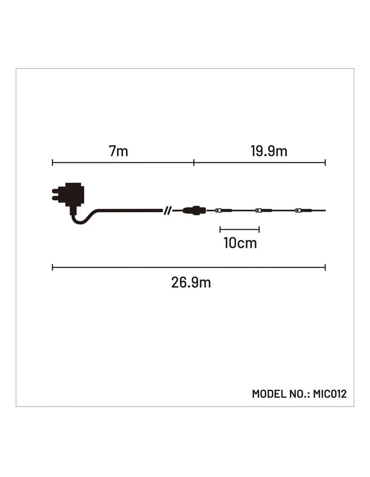 200 Dual Colour Micro LED String Light image 4