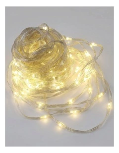 200 LED Waterfall Effect Twister Lights - Warm White