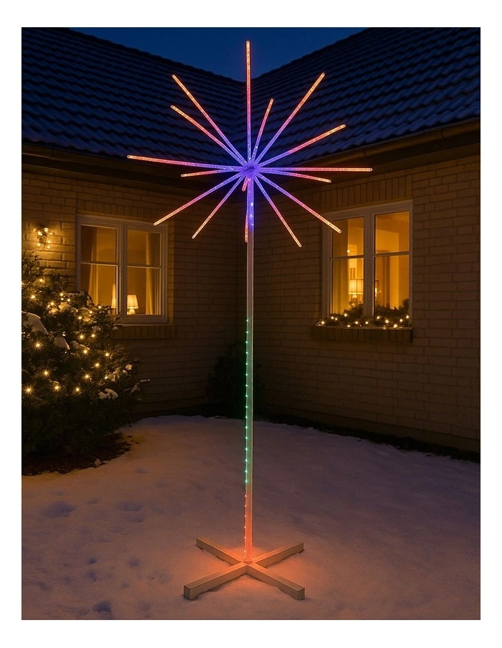 3.5m 3D Fireworks Standing Light image 3