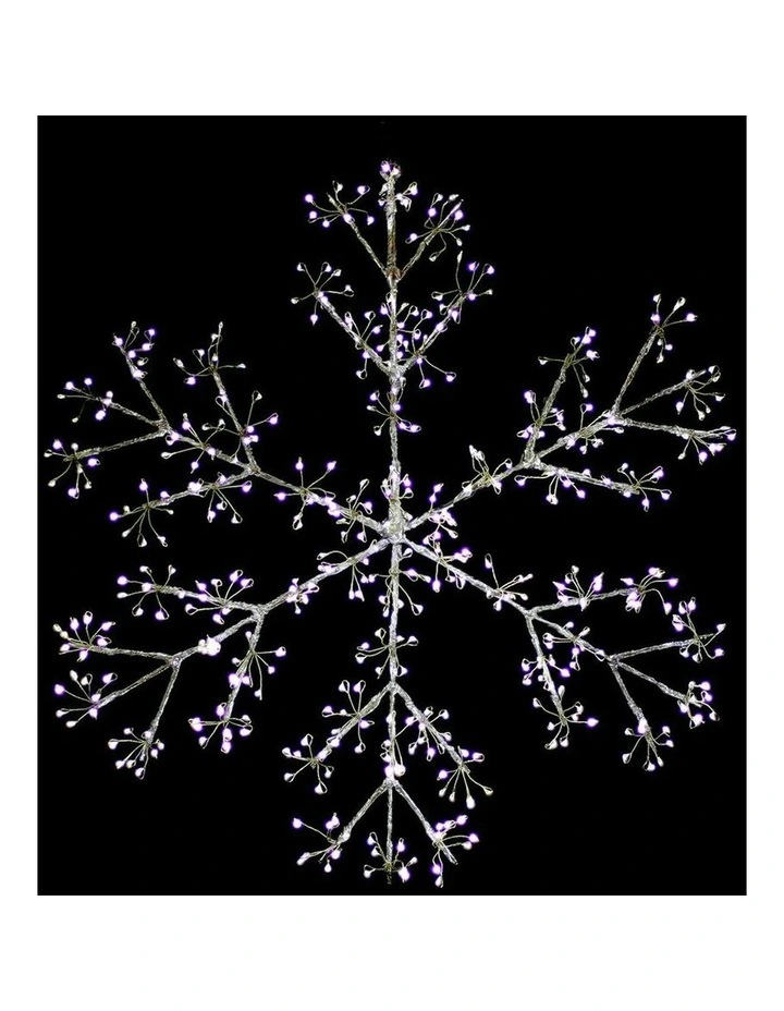 Starburst Snowflake Christmas Display Wall Light - Dual Colour image 5