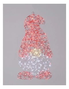 Outdoor Micr-LED Christmas Gonk Silhouette