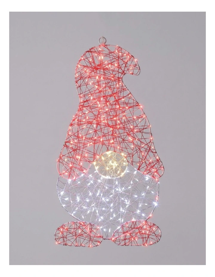 Outdoor Micr-LED Christmas Gonk Silhouette image 1