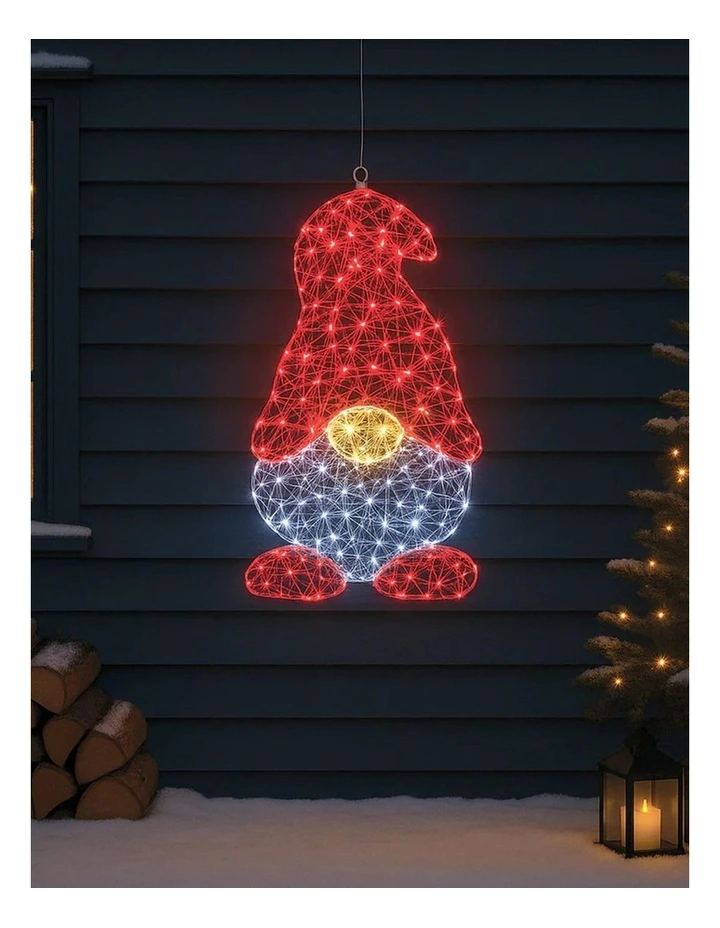 Outdoor Micr-LED Christmas Gonk Silhouette image 4