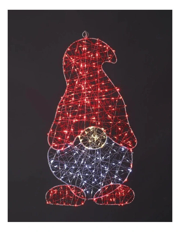 Outdoor Micr-LED Christmas Gonk Silhouette image 5