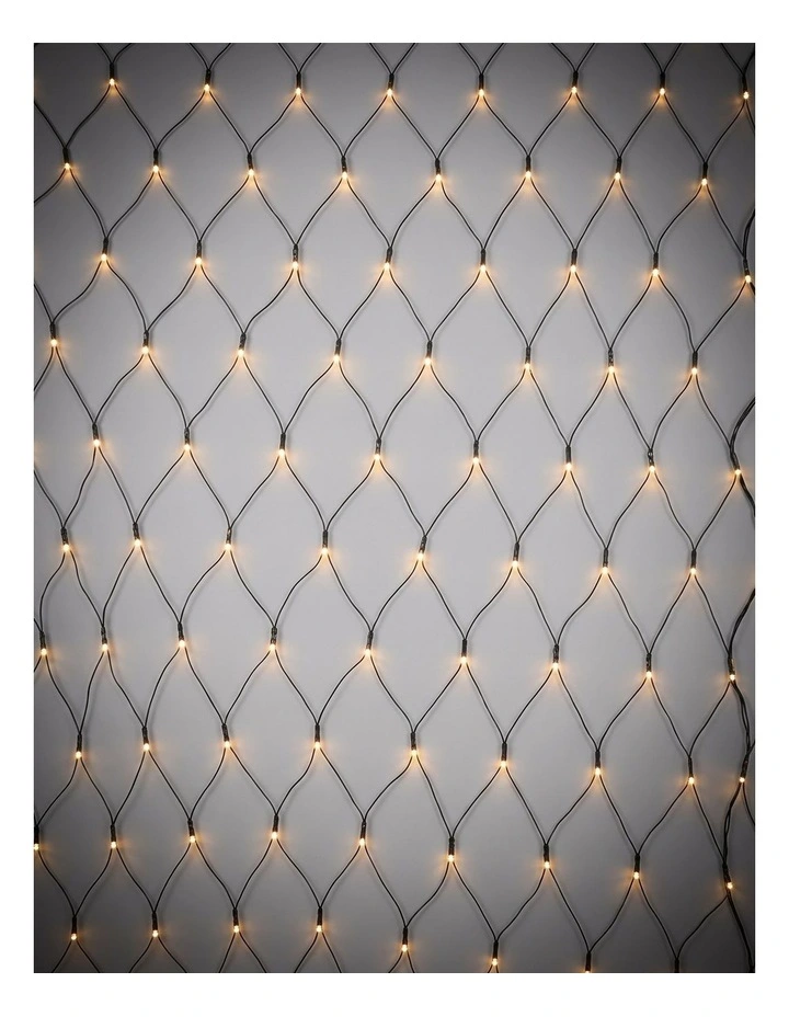 1600 LED Snowing Net Light - 3 Colour Options - Warm White image 1
