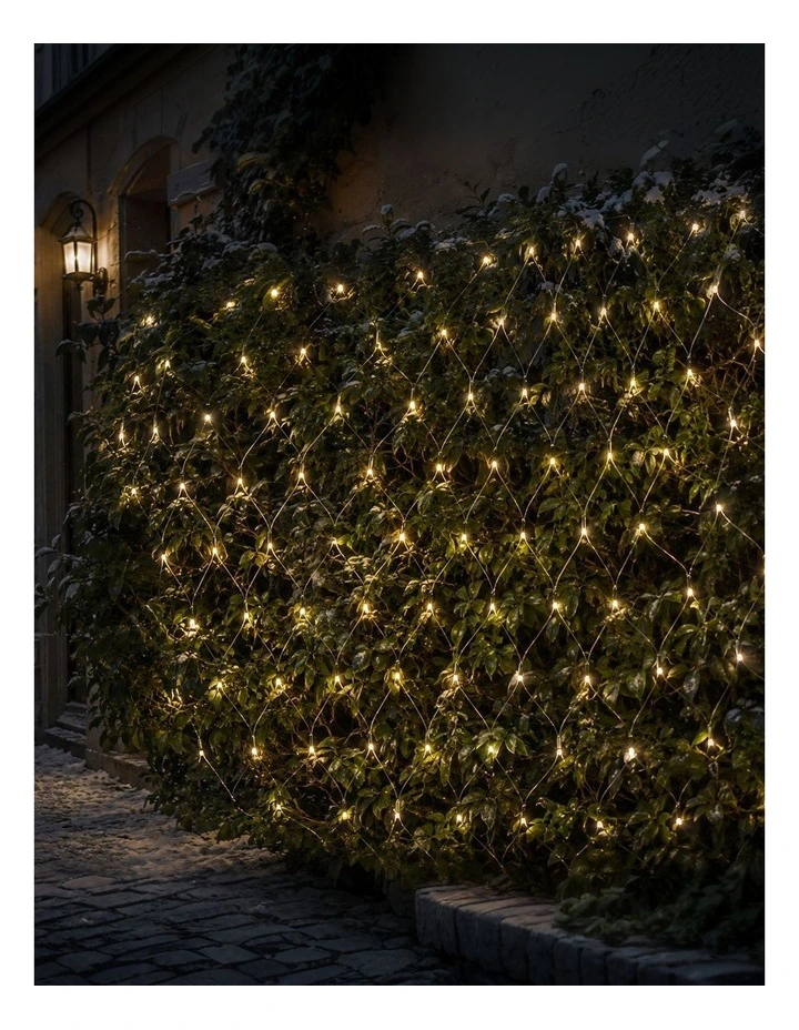 1600 LED Snowing Net Light - 3 Colour Options - Warm White image 3