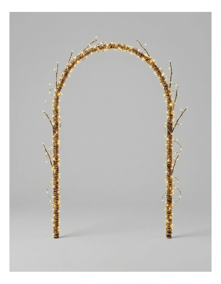 2.3M Lit Garden Archway image 1
