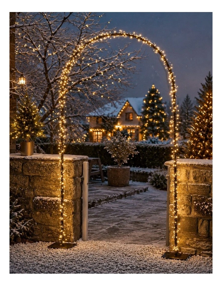 2.3M Lit Garden Archway image 3