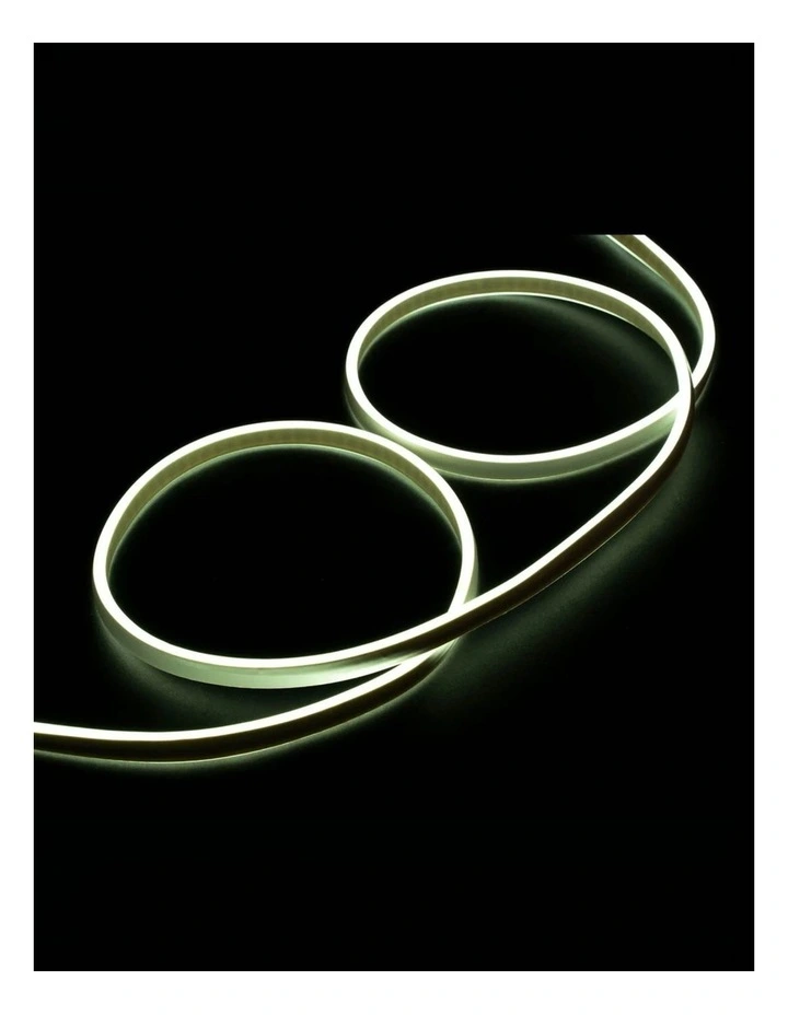 10M Neon Light - 7 Colour Options - White image 2
