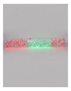 2M Merry Grinchmas Rope Light Silhouette