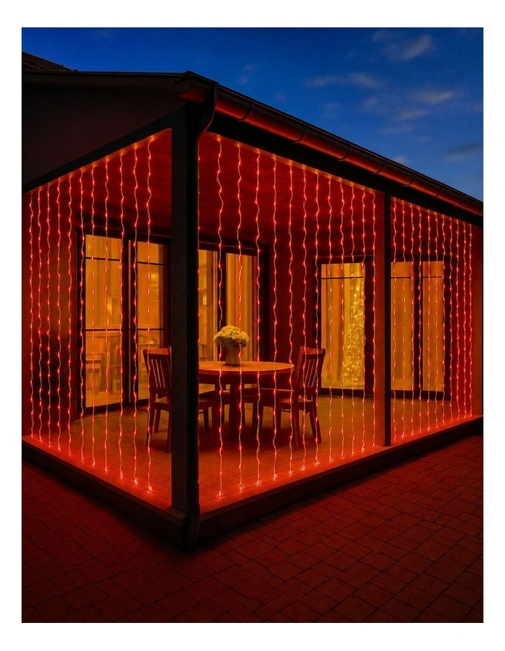 160 RGB Colour Changing Curtain Light image 3